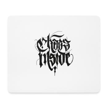 Chaos Inside - Mousepad (Querformat) - Weiß - Vorne