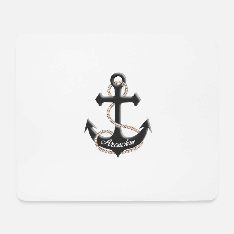 Sea Anchor - Mouse Pad (horizontal) - white