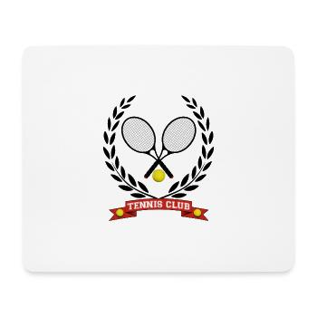 tennis - Mousepad (Querformat) - Weiß - Vorne