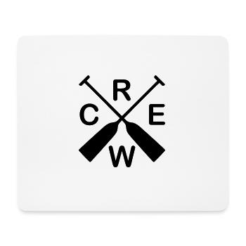 Drachenboot Crew - Mousepad (Querformat) - Weiß - Vorne