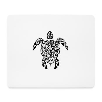 sea turtle tortoise schildkroete75 - Mousepad (Querformat) - Weiß - Vorne