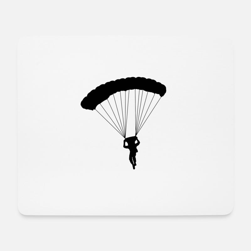 Parachutist - Mouse Pad (horizontal) - white