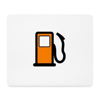 benzin gas tankstelle petrol station oil productio - Mousepad (Querformat) - Weiß - Vorne