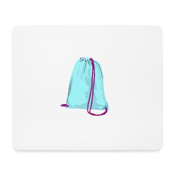 backpack suitcase backpack bag briefcase127 - Mouse Pad (horizontal) - white - Front