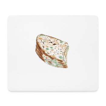 Moisis pain / champignons / champignons - Tapis de souris (format paysage) - blanc - Devant