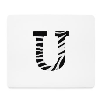 Brief an das Zebra - Mousepad (Querformat) - Weiß - Vorne