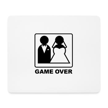 Fin du jeu - Tapis de souris (format paysage) - blanc - Devant