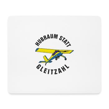 Displacement instead of glide - Mouse Pad (horizontal) - white - Front