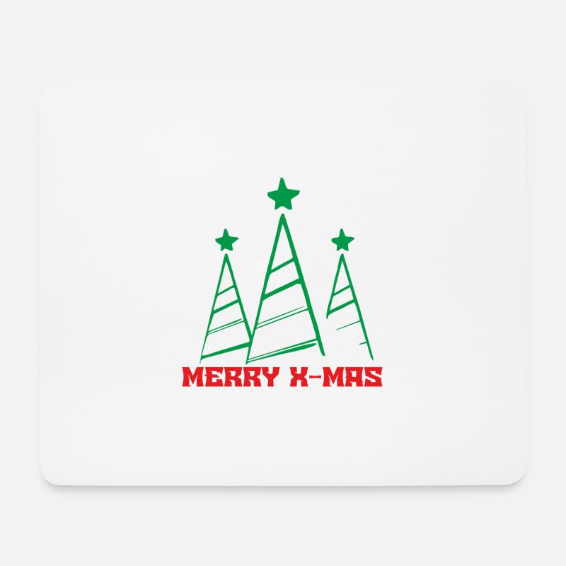 Christmas xmas - Mouse Pad (horizontal) - white