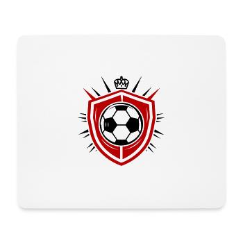 Soccer Logo Team - Mouse Pad (horizontal) - white - Front