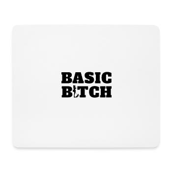 Basic Mensch - Mousepad (Querformat) - Weiß - Vorne