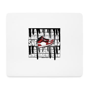 Sneakerhead Print by Simple.AF - Mousepad (Querformat) - Weiß - Vorne