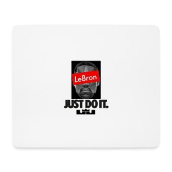 Design par Lebron James swag - Tapis de souris (format paysage) - blanc - Devant