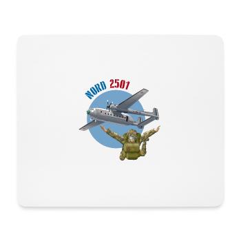 Drop Zone - Mouse Pad (horizontal) - white - Front