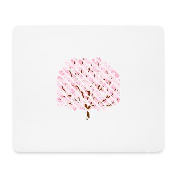 Cherry blossom in spring - Mouse Pad (horizontal) - white - Front