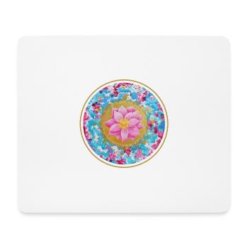 Souls Lotus - Sonja Ariel von Staden - Mouse Pad (horizontal) - white - Front