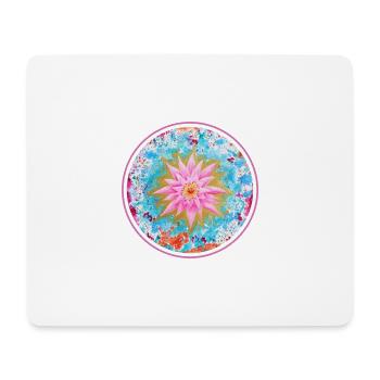 Sanfter Seelen Lotus - Sonja Ariel von Staden - Mousepad (Querformat) - Weiß - Vorne