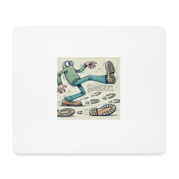 Driggel - Mousepad (Querformat) - Weiß - Vorne