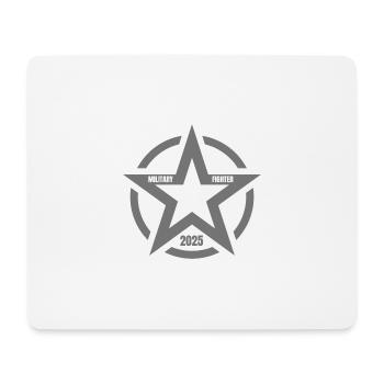 Military Fighter - Mouse Pad (horizontal) - white - Front