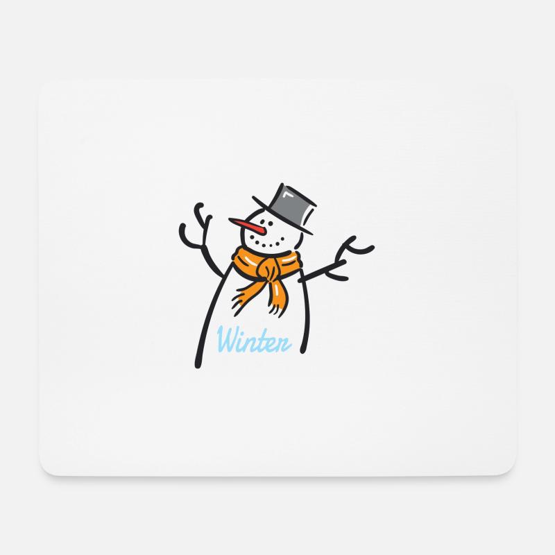 winter - Mouse Pad (horizontal) - white