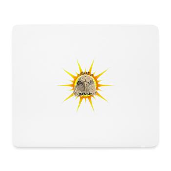 Qu’est-ce qui se passe sur - Tapis de souris (format paysage) - blanc - Devant
