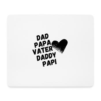 Dad, Dad, Father - Father's Day Gift - Mouse Pad (horizontal) - white - Front