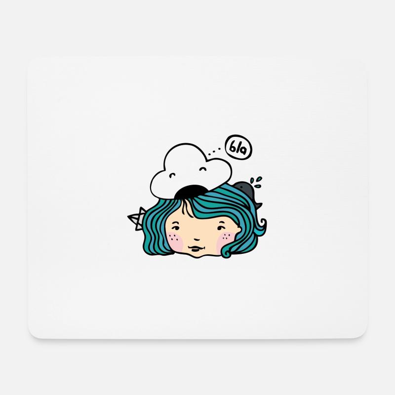 Seemannsmädel - Mousepad (Querformat) - Weiß