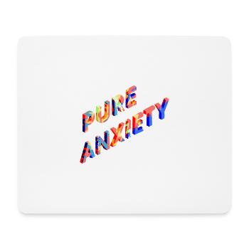 Punk Anxiety Neon-Splash - Mousepad (Querformat) - Weiß - Vorne