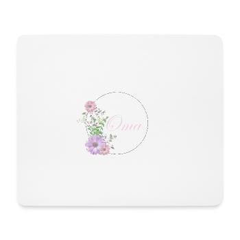 Oma - Mousepad (Querformat) - Weiß - Vorne