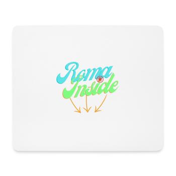 Rom Inside - Mousepad (Querformat) - Weiß - Vorne