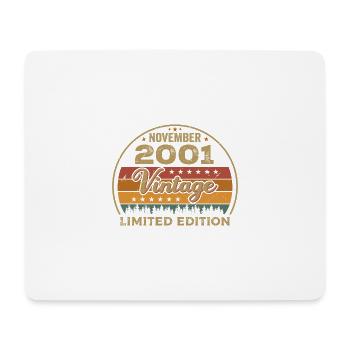 November 2001 - Birthday Gift November 2001 - Mouse Pad (horizontal) - white - Front