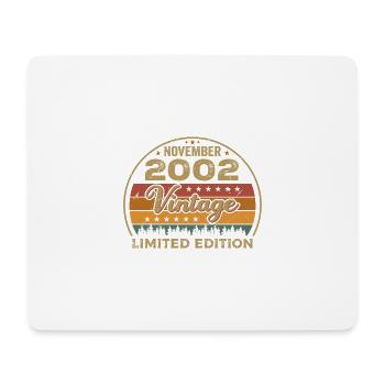 November 2002 - Birthday Gift November 2002 - Mouse Pad (horizontal) - white - Front