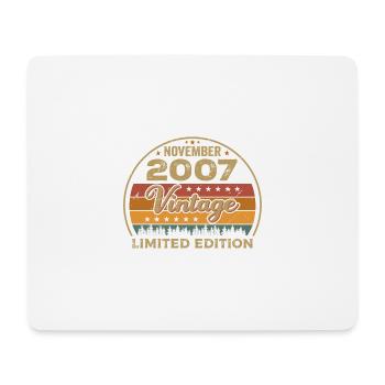 November 2007 - Birthday Gift November 2007 - Mouse Pad (horizontal) - white - Front