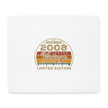 November 2008 - Birthday Gift November 2008 - Mouse Pad (horizontal) - white - Front
