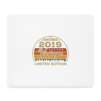 November 2019 - Birthday Gift November 2019 - Mouse Pad (horizontal) - white - Front