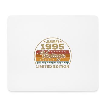 Legends were born in January 1995,January 1995 - Mouse Pad (horizontal) - white - Front