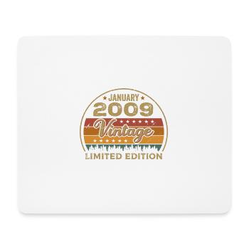 Legends were born in January 2009,January 2009 - Mouse Pad (horizontal) - white - Front