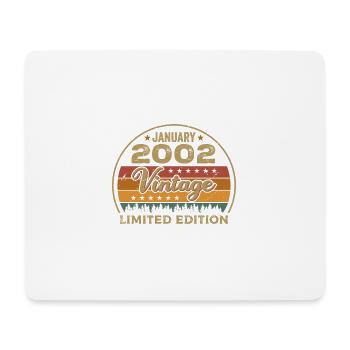 Legenden wurden im Januar 2002 geboren,Januar 2002 - Mousepad (Querformat) - Weiß - Vorne