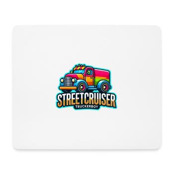 Streetcruiser Truckerboy - Mousepad (Querformat) - Weiß - Vorne