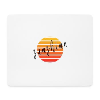 Sunshine - Mouse Pad (horizontal) - white - Front