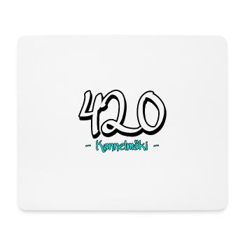 420 - Mouse Pad (horizontal) - white - Front