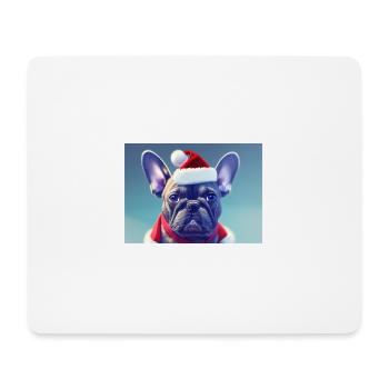 Noël 6 - Tapis de souris (format paysage) - blanc - Devant