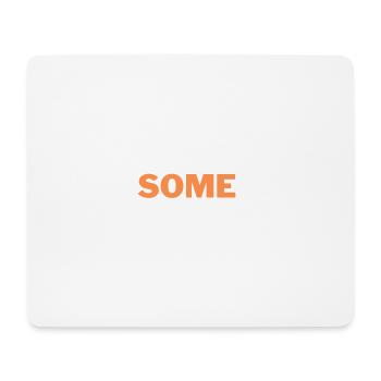 MAKE SOME NOISE - Mouse Pad (horizontal) - white - Front