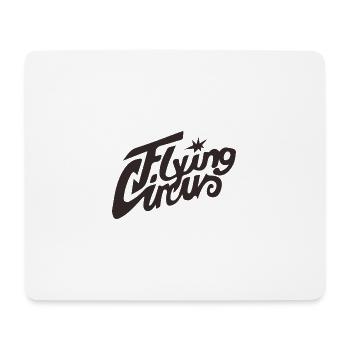 "Flying Circus" Vintage Script - Mouse Pad (horizontal) - white - Front