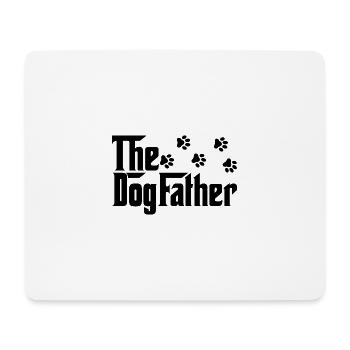 The dogfather - the Mafia father of the dog - Mouse Pad (horizontal) - white - Front