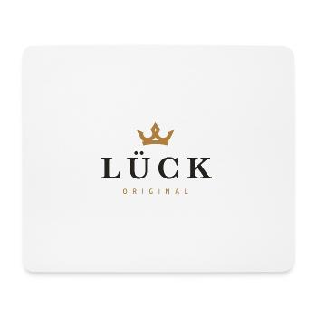 Lück Original Familienlogo - Mousepad (Querformat) - Weiß - Vorne