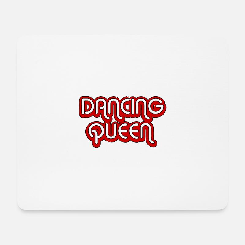 Dancing Queen - Mousepad (Querformat) - Weiß