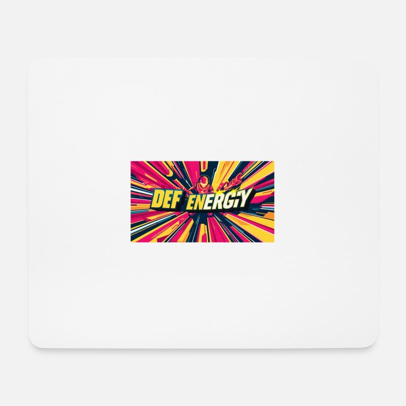 DefEnergy Mode - Mousepad (Querformat) - Weiß