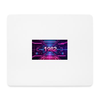 FREQUENCIES LOADED 1982 - Mouse Pad (horizontal) - white - Front