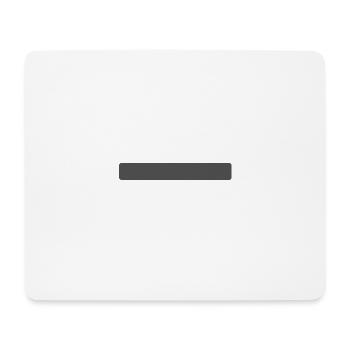 streifen grau - Mousepad (Querformat) - Weiß - Vorne